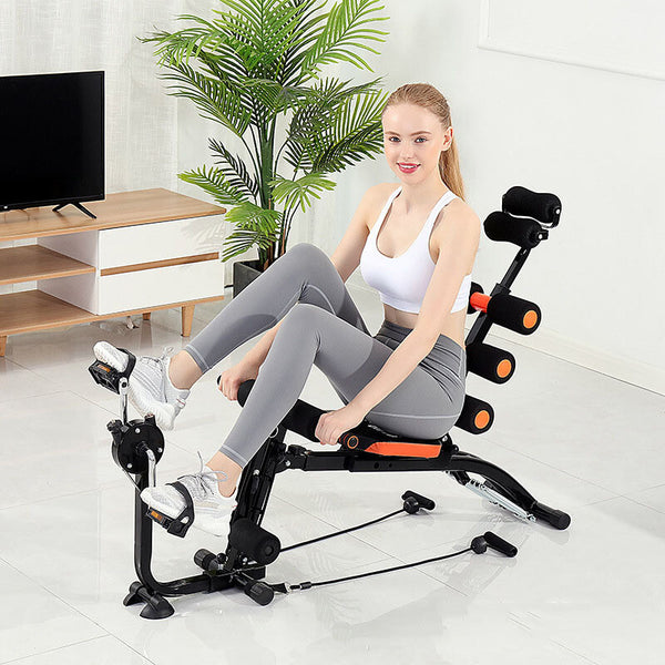 23 in 1 Home Gym Abdominal Machine Core Workout Equipment Foldable & Adjustable