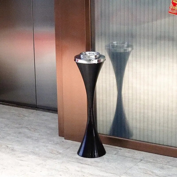 Free Standing Ashtray Floor Cigarette Ash Tray Stainless Steel Litter Ashbin  AU