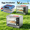 Automatic Egg Incubator Led Digital Fully Eggs Poultry Hatcher Chicken Duck