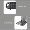 Electric Walnut Cake Waffle Maker With 24 Holes Cooking Kitchen Biscuits Making