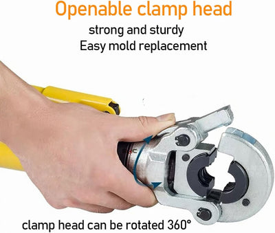 Hydraulic copper pipe crimper Stainless Steel Tube Fittings Crimping Tool 10T