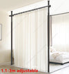 Room Divider Adjustable Privacy Screen Room Dividers Salons Beauty SPA 1.1-3m AU