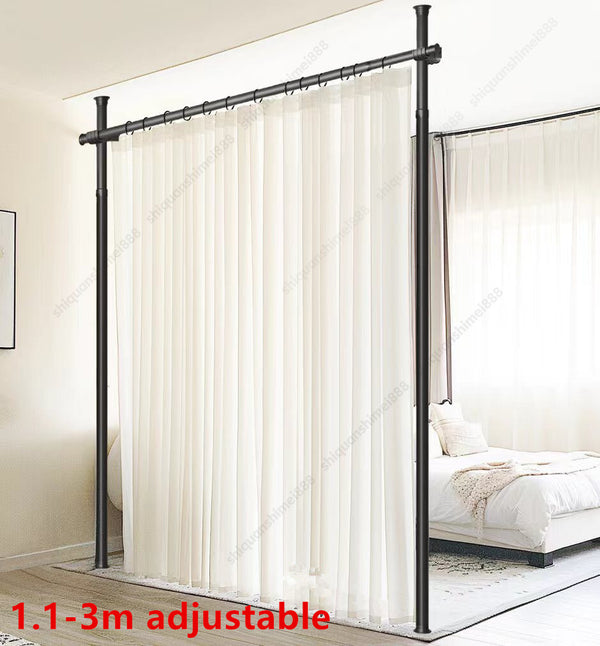 Room Divider Adjustable Privacy Screen Room Dividers Salons Beauty SPA 1.1-3m AU