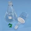 1000ml Glass Vacuum Suction Filter 350ml Buchner Funnel Kit Conical Flask Lab AU