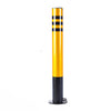 60cm Pipe Steel Yellow Safety Bollards Parking Barrier Post with Bolt  AU