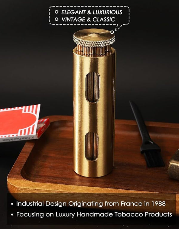 Portable Manual Tobacco Rolling Machine Cigarette Roller Rolling Smoking Device