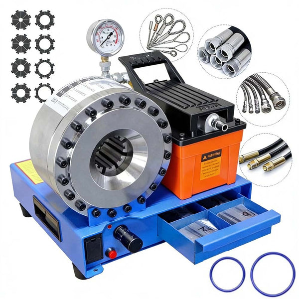 Pneumatic Hose Crimper High Pressure Hydraulic Hose Crimping Machine Shrinking