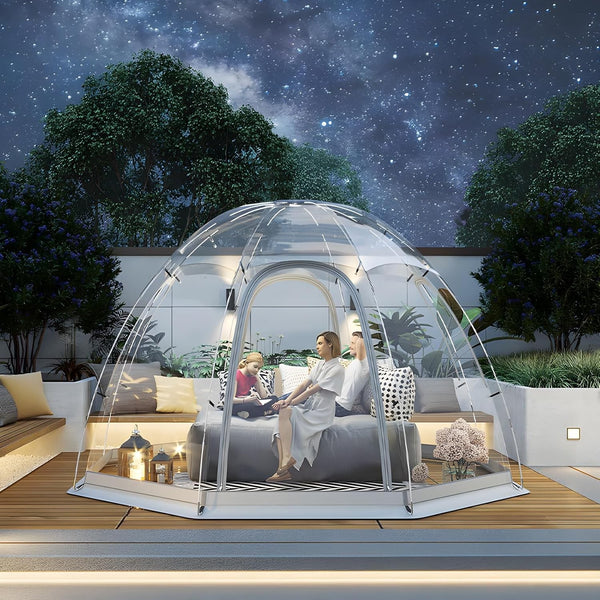 Outdoor Pop Up Bubble Tent Transparent Clear Tent Garden Party Tent WeatherProof