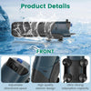 800L/H Aquarium Fish Tank Filter 13W Aqua UV Sterilization Lamp Filter