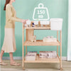Baby Changing Table Portable Infant Diaper Changing Table with Storage Shelf
