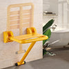 Foldable Wall-Mount Shower Seat Shower Chair Bath Stool for Elderly Disabled AU