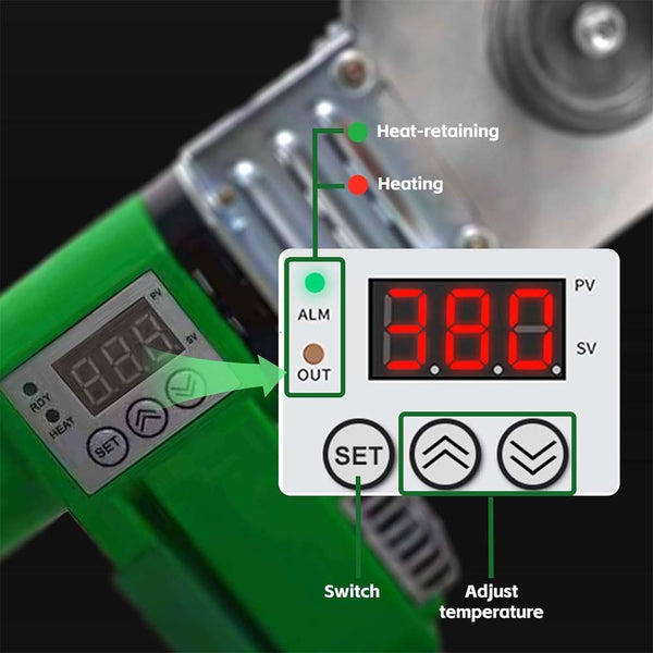 Plastic Water Pipe Welder Constant Temperature Hot Melt Machine Welder Machine