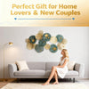Simple Art Soft Decoration Wall Hanging Decor Bar Cafe Living Room 126X67cm
