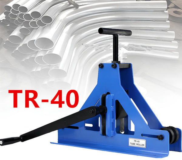 TR-40 Tube Roll Bender 25-40mm Roller Bender for Flat/Square/Rectangular Pipe