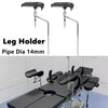1 Pair Universal Adjustable Leg Holder 14mm Surgical Support for Operating Table