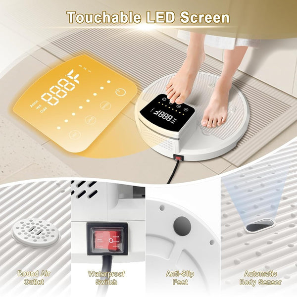 Full Body Dryer After Shower 2600W Body Heater Blow Dryer With Pre-Warm Function