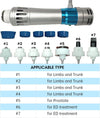 Touch Screen Shockwave Therapy Machine With 7 Heads ED Treatment Pain Relief