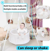 3in1 Baby Hammock Hanging Swing Baby Rocking Bed w/Seat Toddler Frame 1.65m AU