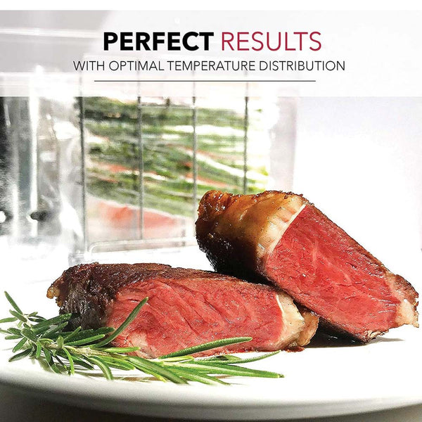 Sous Vide Container  12L Sous Vide Rack with Lid & Rack - BPA Free Complete Sous