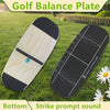 Golf Balance Plate Swing Practice Trainer Anti-Slip Weight Shift Balance Board