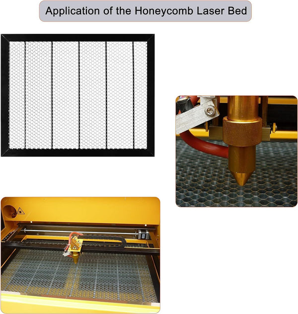 Laser Cutting Honeycomb Working Table Panel Laser Bed 15.75 x 23.62 x 0.86 inch