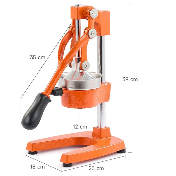 Manual Juicer Hand Press Juice Extractor Citrus Juicer Lemon Squeezer Cast-Iron