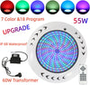 55W LED Swimming Pool Light Resin Filled Underwater RGB with 60W Transformer