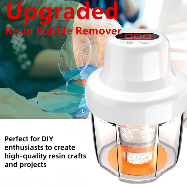 Upgraded Resin Bubble Remover 95kPa Vacuum Resin Machine for DIY Crafts Jewelry