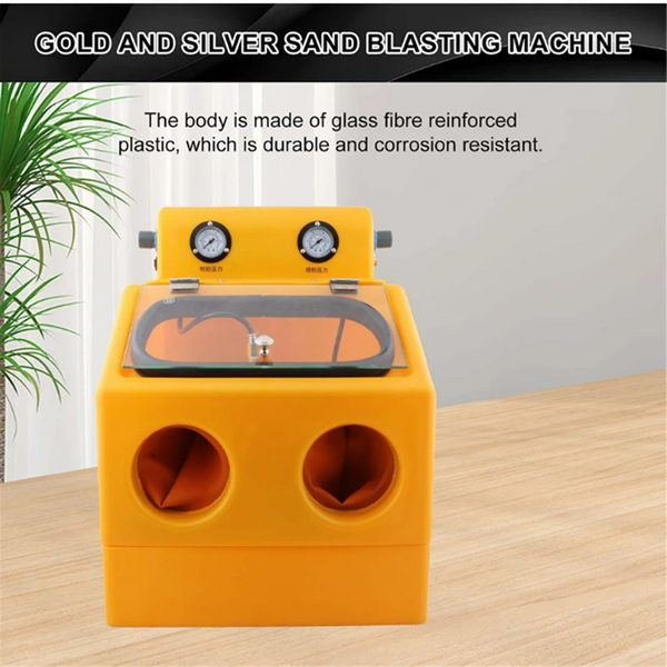 Sandblasting Cabinet Benchtop Sand Blasting Cabinet Sand Blaster Abrasive Gun