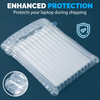 50 Pack 14-15'' Laptop Air Column Inflatable Packaging Protective Bags Hand Pump
