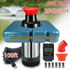 25000GPH Fountain Aerator Pump Stainless Steel Pond Large Water Aerator Floating
