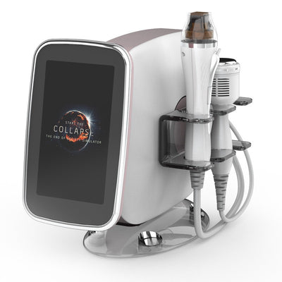 2IN1 Fractional Radiofrequency Gold-RF Beauty Machine Cold Hammer Acne Removal
