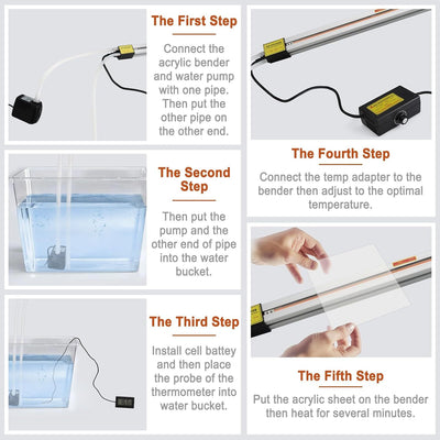 1200mm Acrylic Bender Heater Manual Hot Heating Bender Tool for 1-6mm Bending