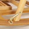 Leisure Rocking Chair Backrest Folding Bed Elderly Relax Armchair Foot Massage