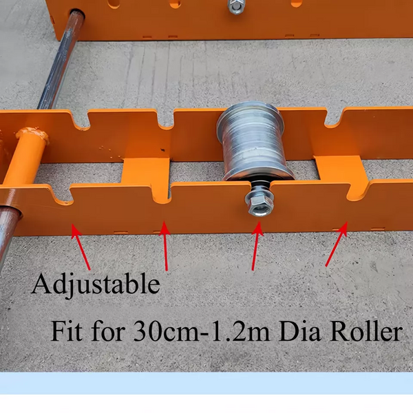Industrial Cable Rack Cable Roller Stand w/Foldable Steel Base TangleFree System