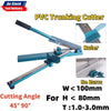 PVC Cable Trunking Cutter Open Slot Wiring Raceway Duct Cover Cutting Machine AU
