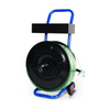 Strapping Dispenser Trolley Portable Plastic Strap Cart & Tray for 20cm Bundles