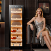 138L Cigar Humidor Cedar Wood 1000 Cigars Temperature Controlled Cigar Cabinet