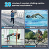 3 Gear Stair Stepper Machine Foldable Home Vertical Climber w/Calorie Monitor