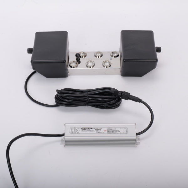 Ultrasonic Mist Maker 6 Head Pond Fogger with 250W Power Supply for Pond Garden