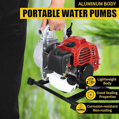 1 Inch 1.7HP Petrol High Flow Water Transfer Pump Irrigation Fire Petrol 42.5CC
