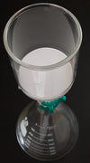 1000ml Glass Vacuum Suction Filter 350ml Buchner Funnel Kit Conical Flask Lab AU