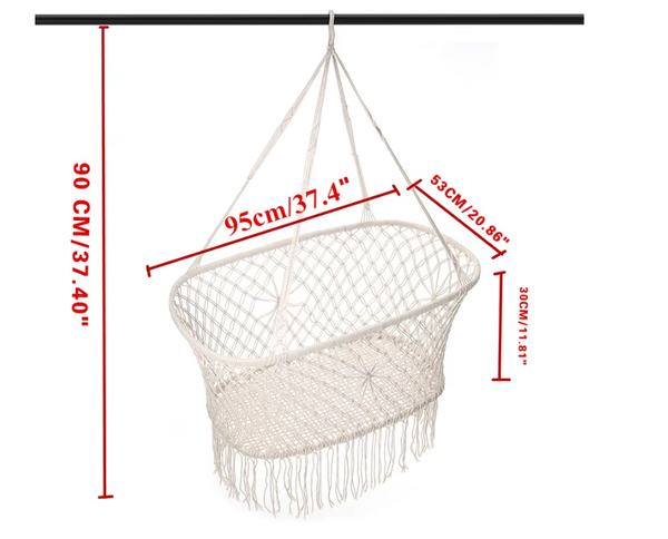 Baby Hammock Cradle Swing Bed Comfortable Leisure Hammocks Chairs Sturdy AU