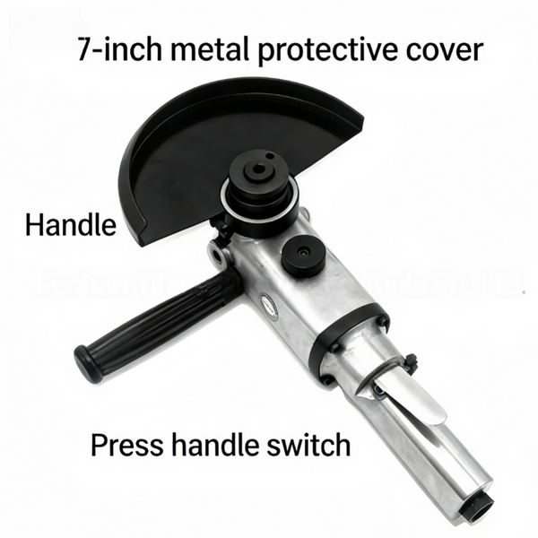 7‘’Air Angle Grinder High-speed Pneumatic Angle Grinder Cut Off Pneumatic Tool