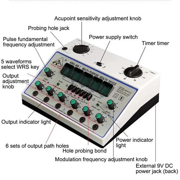 Electric Acupuncture Stimulator Machine Electrotherapy Acupuncture Instrument AU