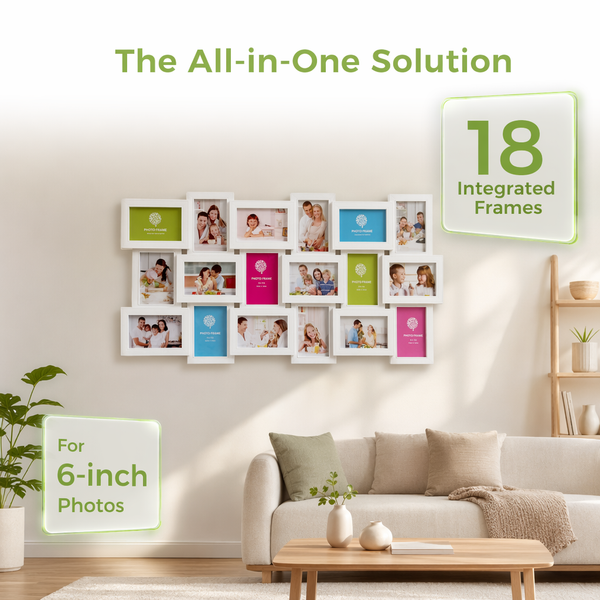 Artiss Photo Frames Set 18IN1 Picture Frame Family Wall Art White Home Decor