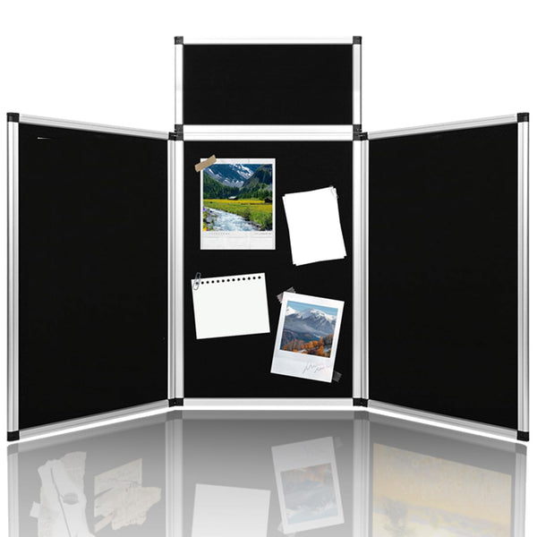 3+1 Panel Trade Show Presentation Board Folding Panel Table Top Display Board