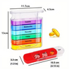 Weekly Daily Pill Box Organiser Tablet Medicine Holder Storage Dispenser 7 Days