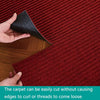 3’x10' Commercial Hallway Runner Rug Non-slip Rubber Door Mat Floor Carpet Rug