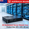 19-inch 2U Rackmount Server Chassis Case Support MATX / Mini-ITX Motherboards